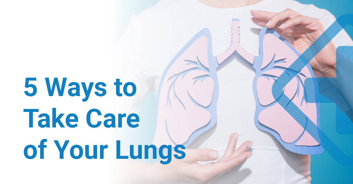 5 Ways to take care of your lungs