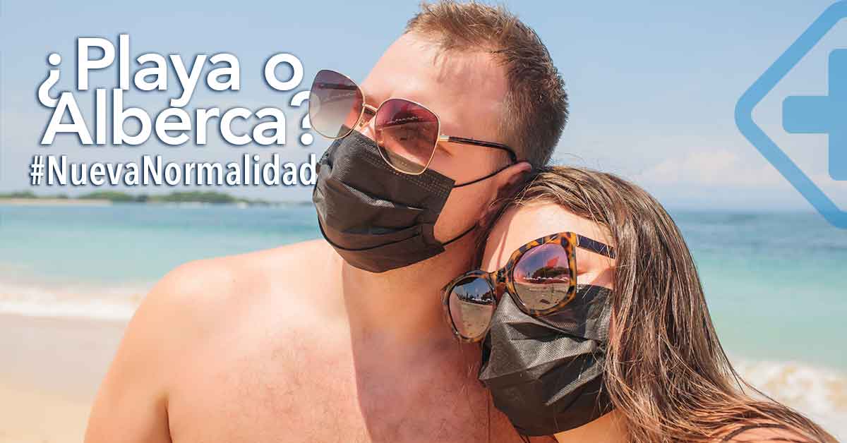 ¿Ir a la playa o a la piscina durante COVID-19? ¡Ten esto en mente!